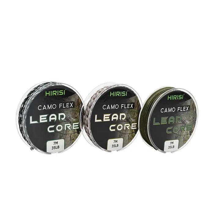 1 Pièce 35LB 7M Leadcore Ligne de pêche matériel de pêche pour fishing rigs Ligne de plomb tressée 3