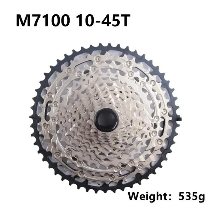 Shimano SLX CS-M7100 Cassette 12s pour pièces d'équitation de VTT originales 12 vitesses 10-51T 10-4