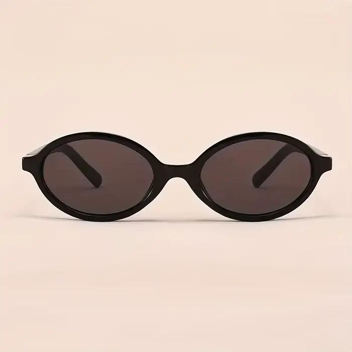 Lunettes ovales de Style Y2K pour femmes et hommes, petite monture, Vintage à la mode avec fonction