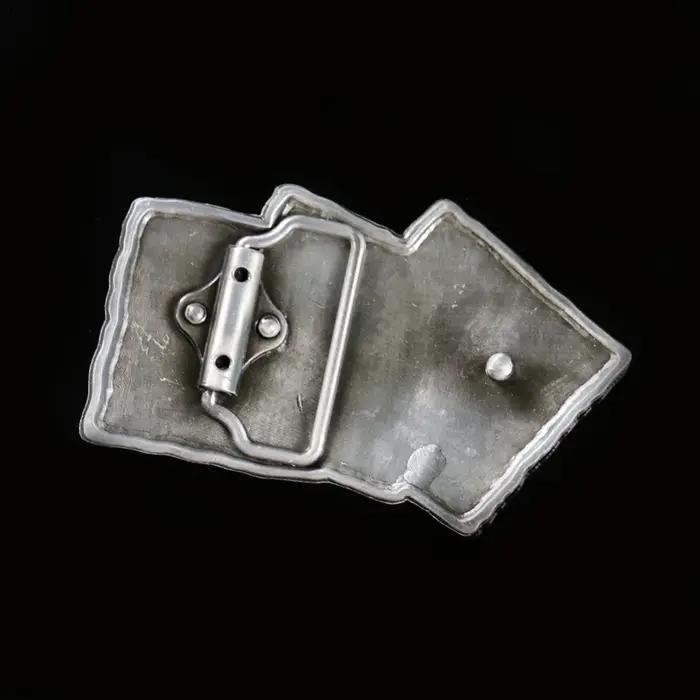 Boucle de ceinture à la mode pour hommes, lettre drôle, Cowboy occidental, Style Rock Punk, boucle e
