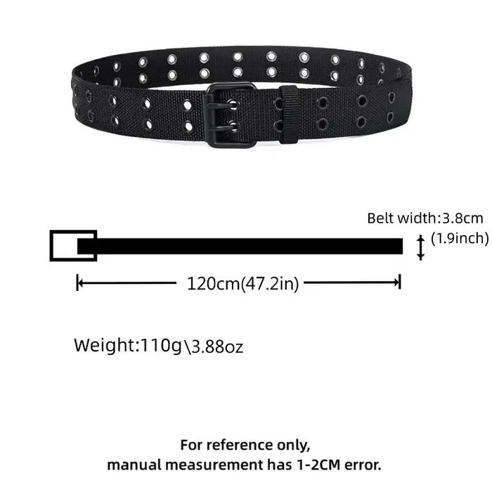Nouveaux hommes respirant en Nylon tissu ceinture de sport de plein air ceinture boucle ardillon pan