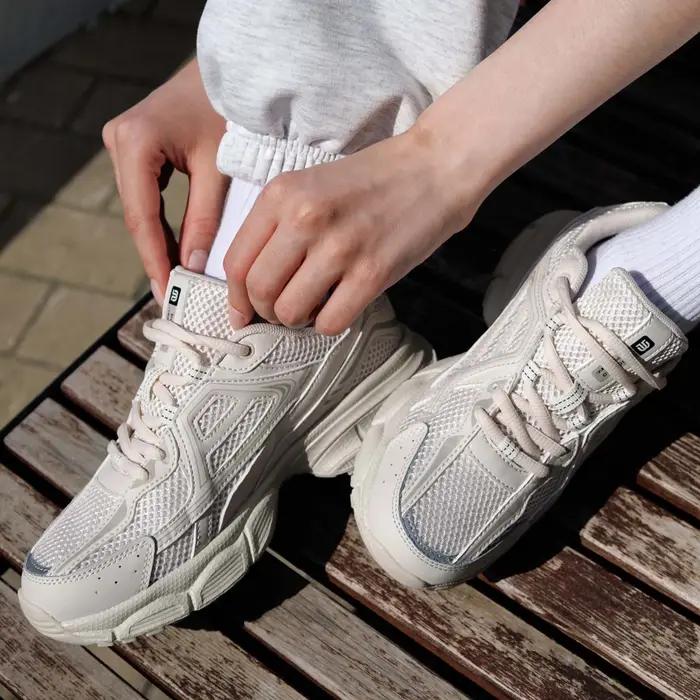 Chaussures sport femme Baasploa running léger - Baskets jogging décontracté anti-dérapant maille