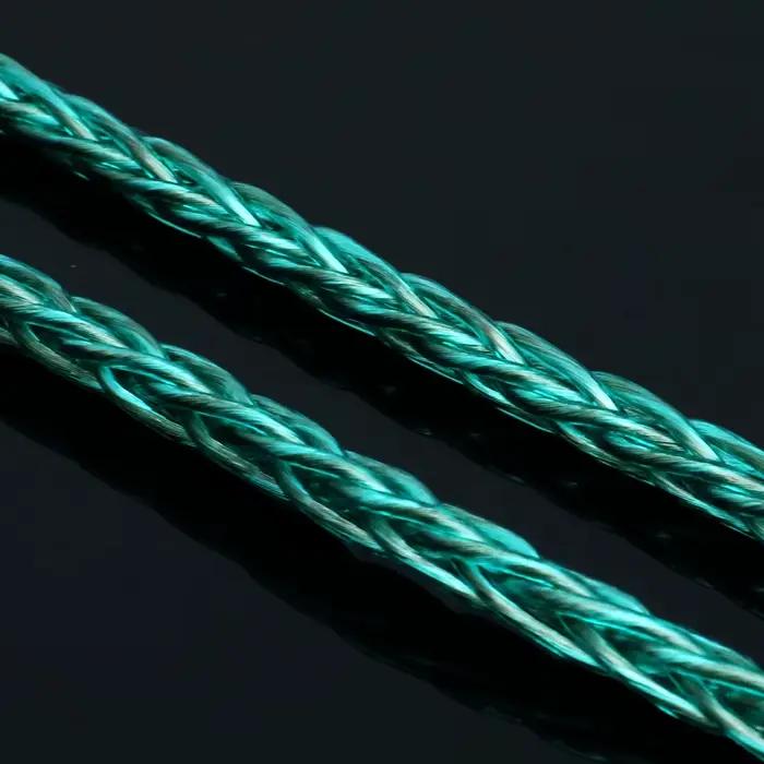 Câble de mise à niveau pour écouteurs ivipQ-502, graphène plaqué argent OCC, avec 3.5mm/4.4mm MMCX/0
