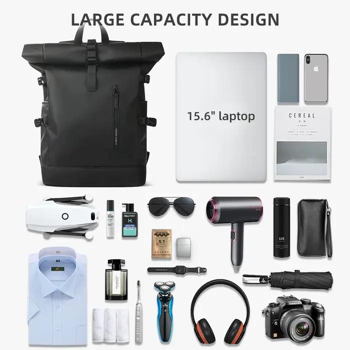 Heroic Knight sac à dos pour hommes sac à dos étanche à roulettes femmes voyage extensible USB charg