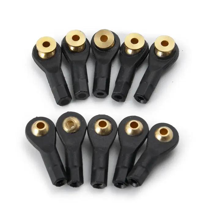 AXSPEED 10 pièces en plastique M2 M3 embout de tige rotule 19/26/27/30mm pour 1/10 RC voiture sur ch