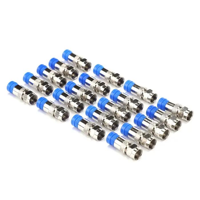 RG6 RG59 RG7 RG11 Kit d'outils de sertissage de dénudeur de fil ensemble de pinces à sertir de câble