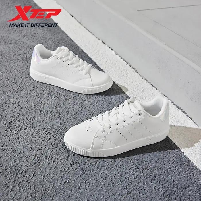 Xtep chaussures de skateboard pour femmes 2025 été léger durabilité loisirs mode à lacets rue style