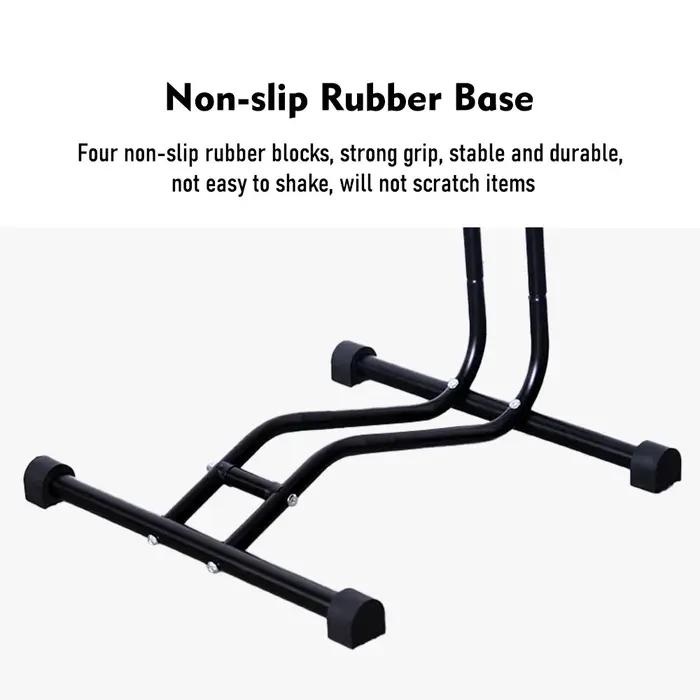 Support de vélo vertical 3 en 1, stationnement au sol de vélo T1, rangement de garage intérieur, sup