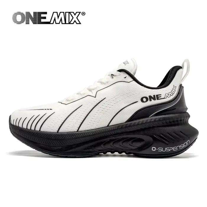 ONEMIX-Chaussures de course à lacets pour hommes et femmes, baskets de sport, d'athlétisme, d'extéri