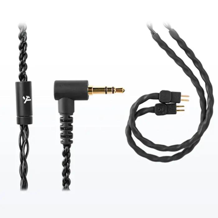 Truthear-Écouteurs hybrides HEXA 1esse + 3BA, oreillettes avec câble 0,78 et 2 broches