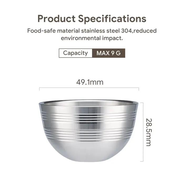 Capsule réutilisable en acier inoxydable pour Nespresso Vertuo Next Pop, filtre à café rechargeable