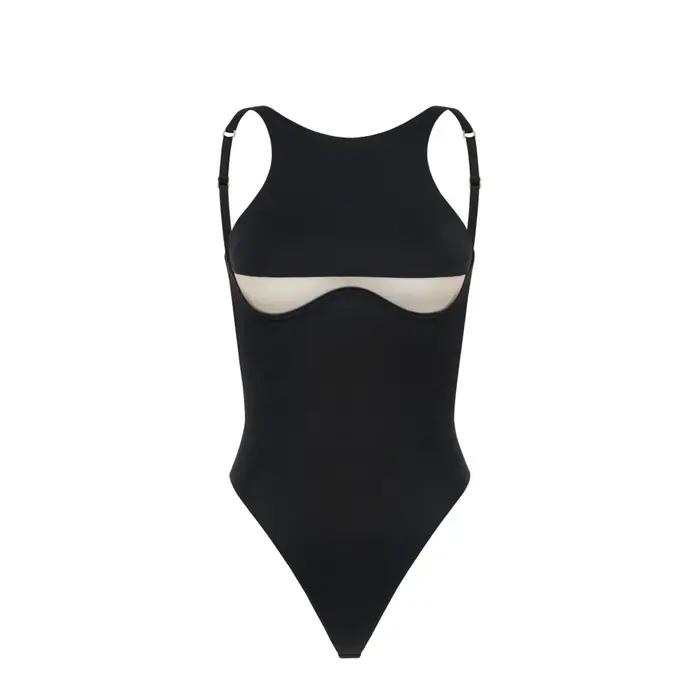 Push Up 2025 Sexy femmes une pièce maillot de bain maillot de bain pour femme licou Biquini maille M