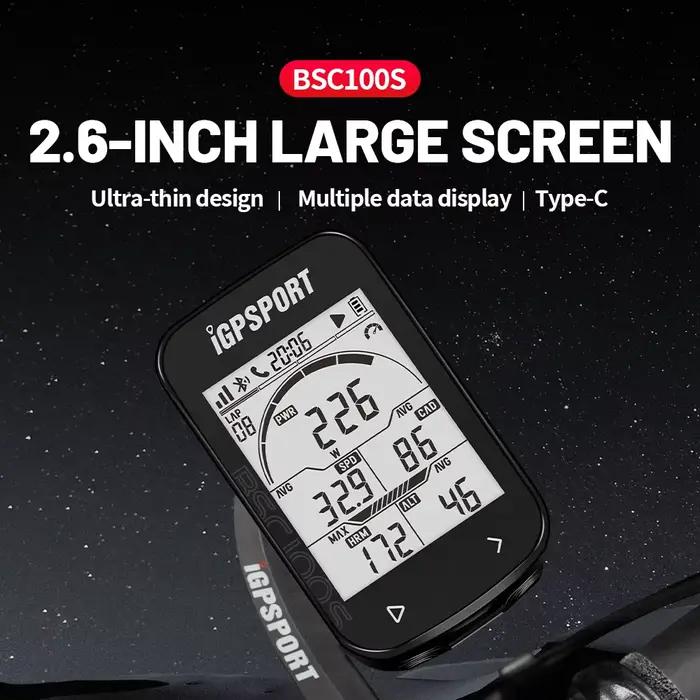 IGPSPORT BSC100S ANT + GPS odomètre vélo ordinateur équitation compteur de vitesse sans fil Support
