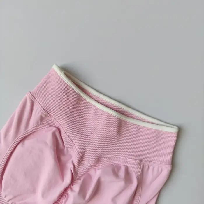 2 pièces ensemble femme sport Impact Yoga taille haute Leggings gymnastique Fitness cyclisme élastiq