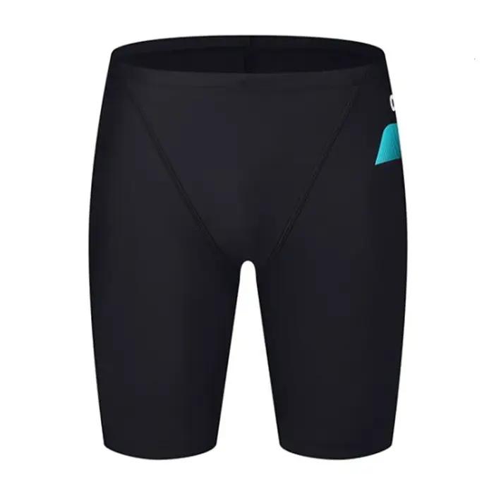Maillot de bain d'entraînement athlétique pour hommes, culotte de natation, maillot de bain, collant