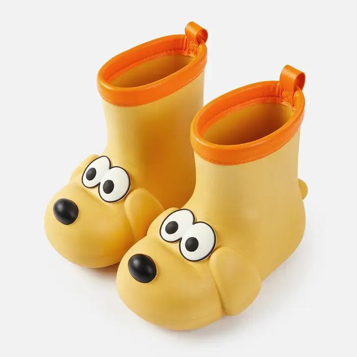 Chaussures de pluie pour chiots, bottes de pluie antidérapantes pour garçons et bébés, modèle fémini