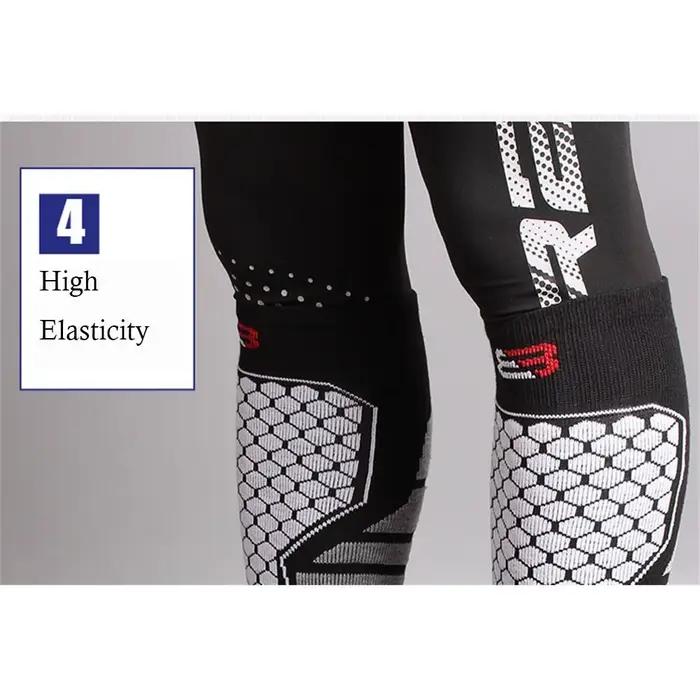 Chaussettes de Ski Epaisses Thermiques Antidérapantes Respirantes Hautes Compression pour Snowboard Usage Hivernal Occasions Spéciales