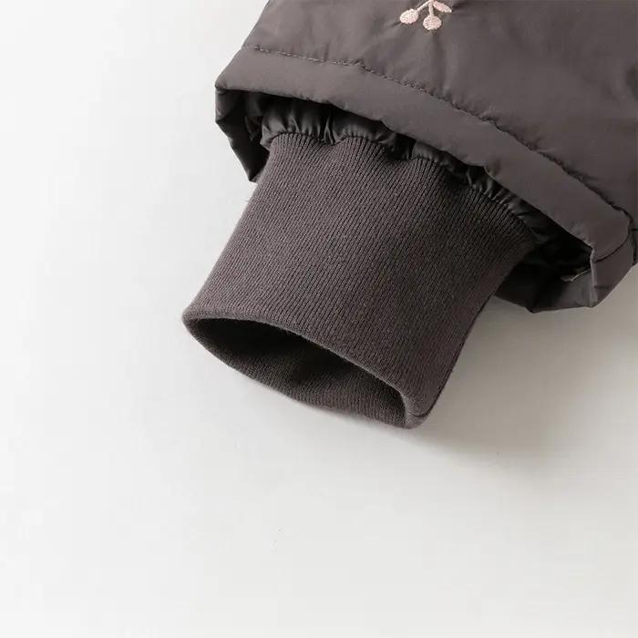 Dave Bella filles vers le bas pantalon automne hiver bébé taille élastique en peluche pantalon imper