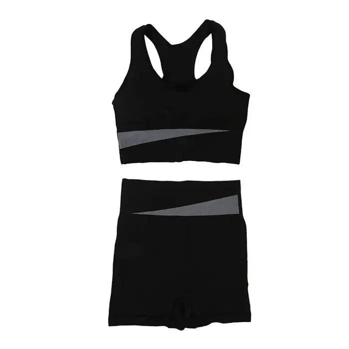 Ensemble de Yoga deux pièces pour femmes, vêtements de sport, Leggings de gymnastique avec soutien-g