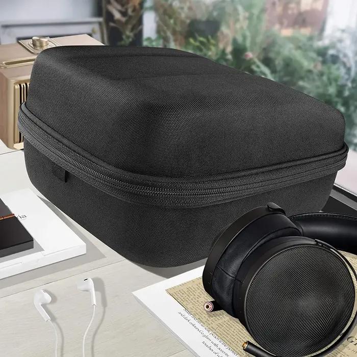 Étui pour casque Geekria pour casques Denon AH-D9200, Sony MDR-Z1R, sac de transport rigide de rempl