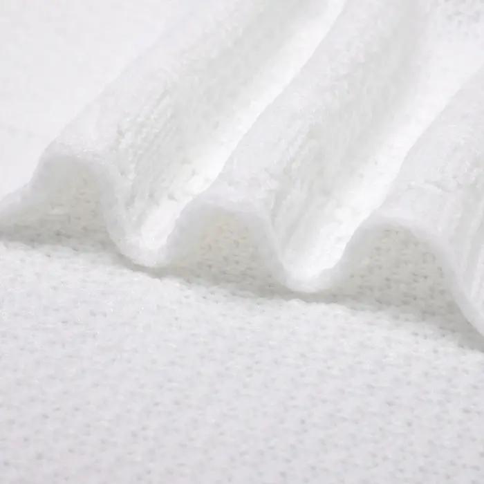 Couvertures tricotées pour bébé 100x80cm, légères et respirantes, pour nouveau-né, couette de récept
