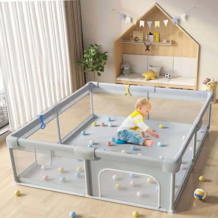 Grand parc bébé pour enfants avec protection en mousse aire de jeux bébé pour 0 ~ 6 ans enfants foss
