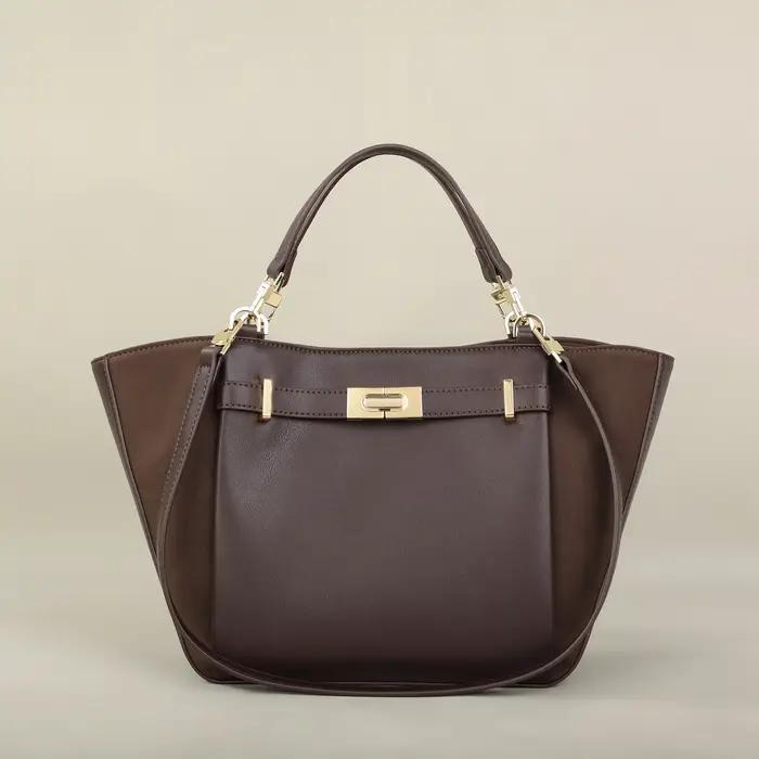 Nouveau Sac à Bandoulière de Luxe PG 2026 pour Femme, en Cuir de Vachette de Première Qualité, Grand