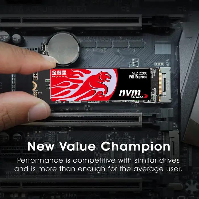 Kingchuxing-Disque dur interne pour ordinateur portable et de bureau, SSD Nvme M2 SSD 512 Go, PCIE 3
