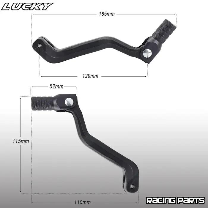 Levier de changement de vitesse pliant en aluminium CNC pour moto, Kayo NC 125 150 200 RL D343, Pit