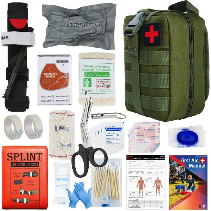 Sanke – pochette de sauvetage EDC, Kit de premiers secours, Kit de survie tactique pour traumatismes
