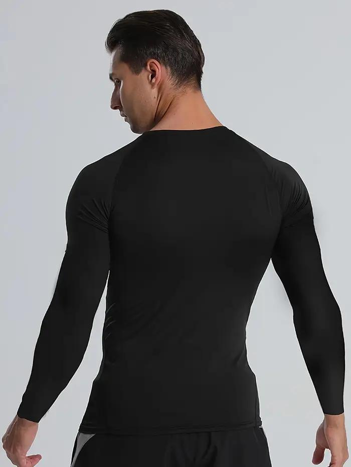 Restez actif et confortable avec des chemises de compression pour hommes – Hauts d'entraînement athl