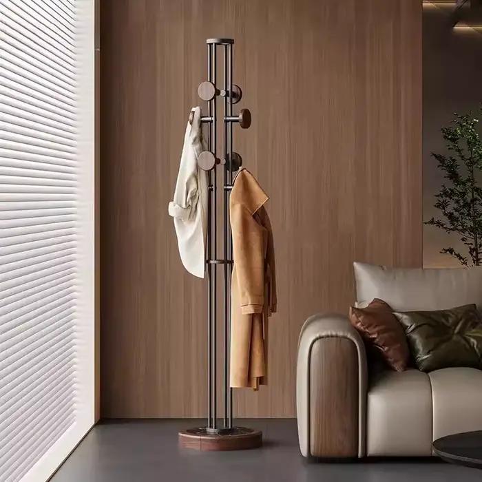 Armoire porte-vêtements moderne multifonctionnelle pour salon rangement vêtements et accessoires design boutique étagères à linge femmes