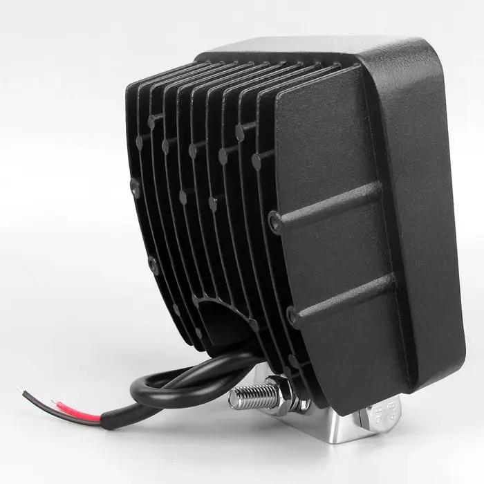 Barre lumineuse de travail Led carrée de 5 pouces, 12V 24V, pour voiture 4x4, moto tout-terrain, tra