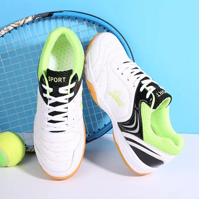 Chaussures de Badminton flambant neuves pour hommes, baskets de Tennis, de volley-ball, respirantes,