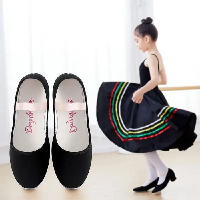 Chaussures de ballet pour filles, chaussures de danse pour femmes, pantoufles de danse, chaussures d