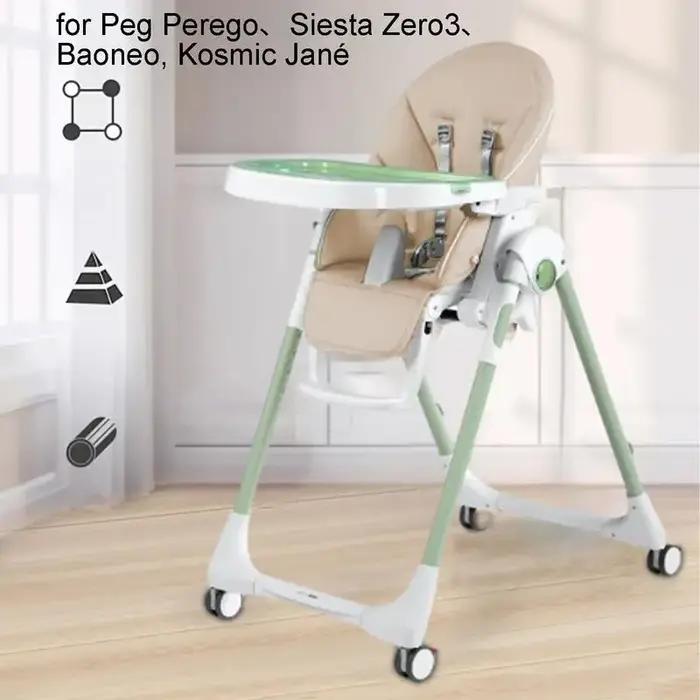 Juste de Chaise Pliable en Cuir PU pour Bébé, pour Voyage, Maison, Salle à Manger, Siège, pour oral