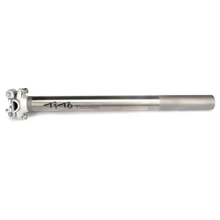 TiTo tige de selle de vélo en alliage de titane pour tige de selle de vélo vtt/route 27.2/31.6mm * 3