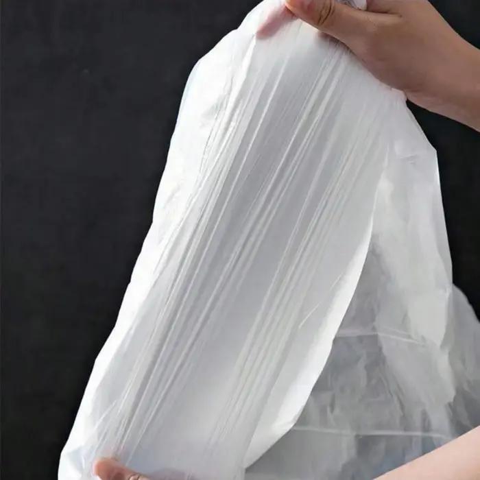 Sacs poubelles parfumés à cordon 45x50cm – Grands sacs poubelles parfumés épais avec poignées, 4 par