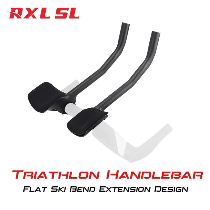 Barre de repos de vélo en carbone RXL SL 31,8 mm 30 ° /40 ° /50 ° Clip de guidon de triathlon sur