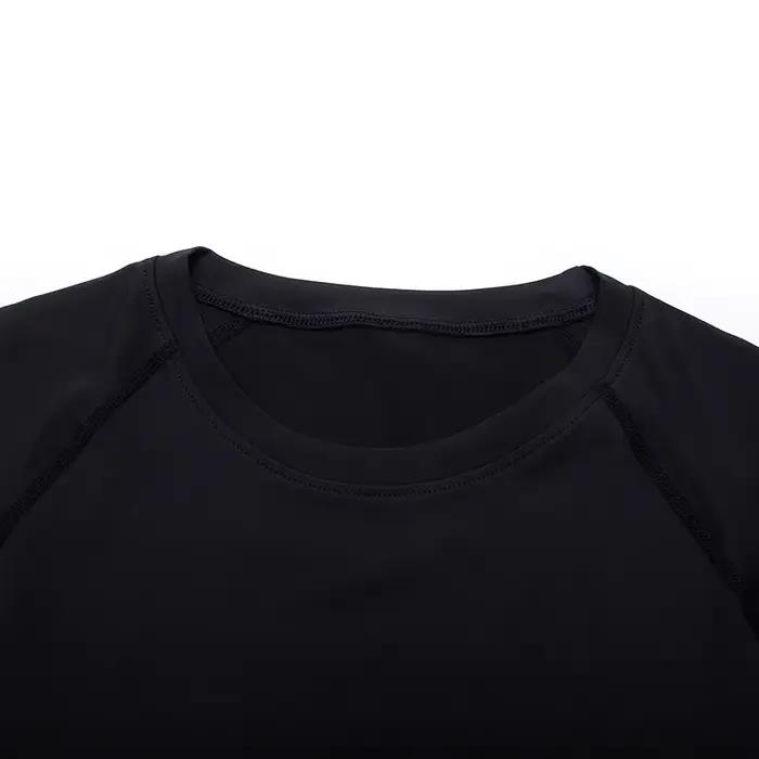 T-shirt compression homme manches courtes 2024 - Sport, fitness, running - Élastique séchage rapide