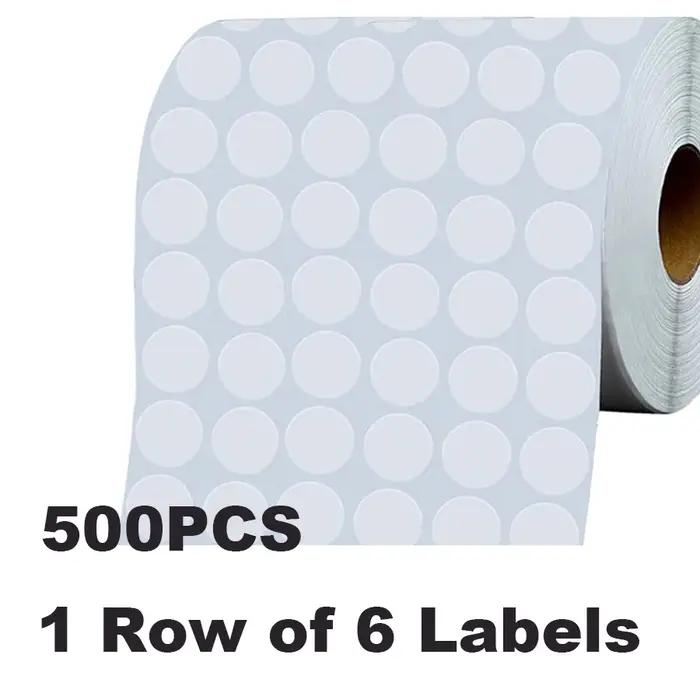 Étiquettes autocollantes rondes pour outils de peinture diamant, 500 grilles, boîte de rangement pou