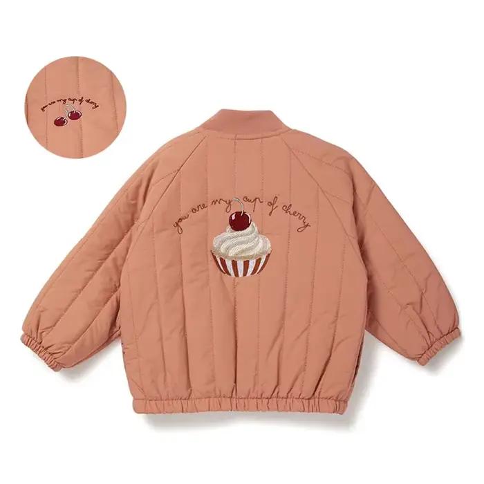 Vêtements pour enfants de 1 à 6 ans, veste en coton épais pour filles, manteau chaud pour bébés, vêt