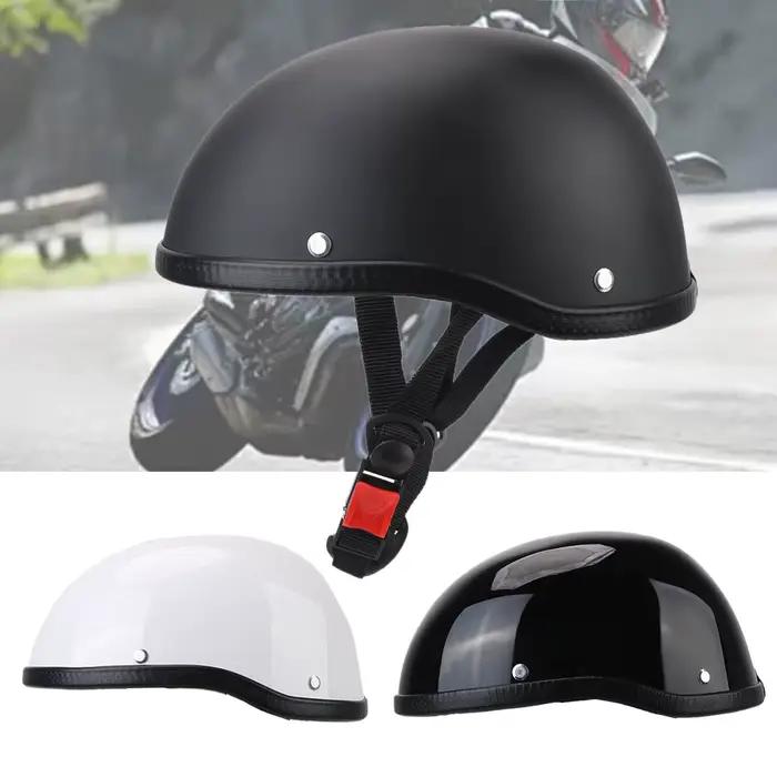 Casque de moto ultraléger unisexe rétro Vintage casque de sécurité cyclisme demi-visage casque de vélo vtt