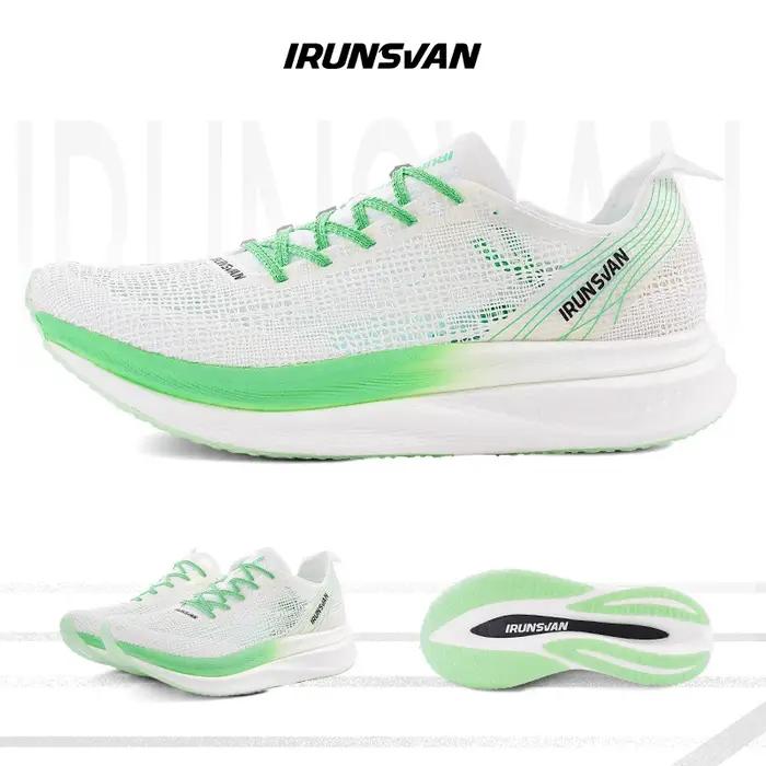 Chaussures de course Marathon IRunsvan Lingyun Top1.0 pour hommes avec plaque de carbone et technologie respirante pour performances optimales et endurance maximale