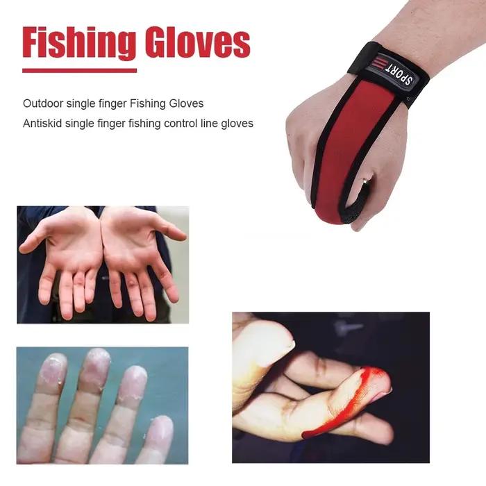 Gants de pêche 1 protection des doigts, respirants, antidérapants, Anti-coupure, pour la carpe, maté