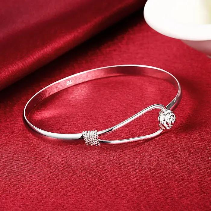Fine 925 argent Sterling breloques collier boucle d'oreille bracelet bijoux pour dame fille femmes r