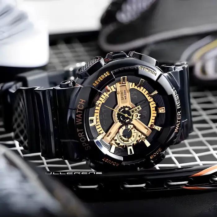 Montre de sport électronique multifonction pour hommes, montres pour jeunes, tendance de la mode