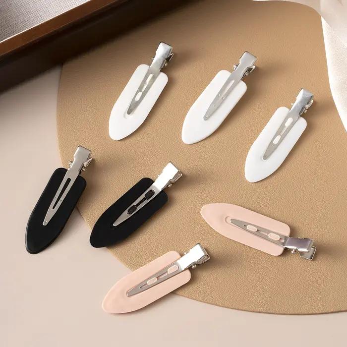 Pinces à cheveux sans couture, 10 pièces/ensemble, Barrette à frange latérale, maquillage, lavage du