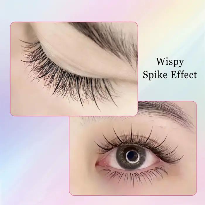 extension de cils en forme de A base plate et effilée mélange de cils 8-15mm/16-18mm matte cluster o