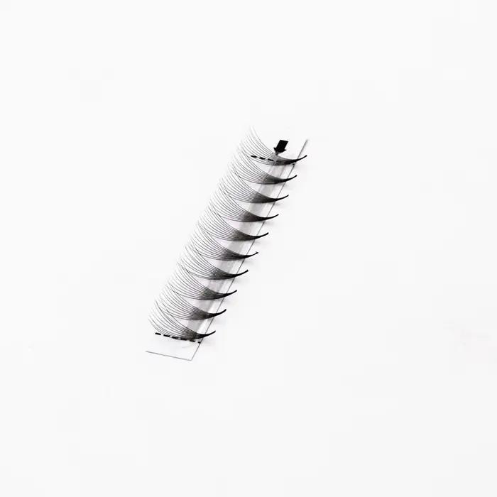 AGUUD-Extensions de cils préfabriquées, 10 plateaux/lot, volume russe, super éventails, aiguille, ti